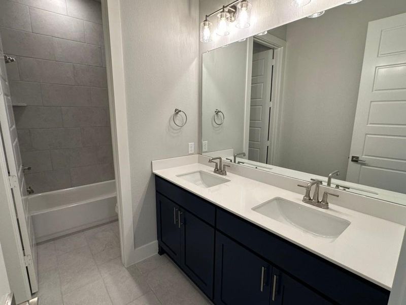 Furnished interior view inside a new home in Fannin Ranch, Leonard (Image 11).