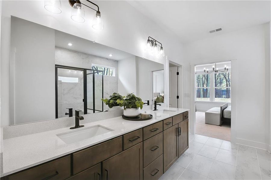 Furnished interior view inside a new home in , Villa Rica (Image 10).