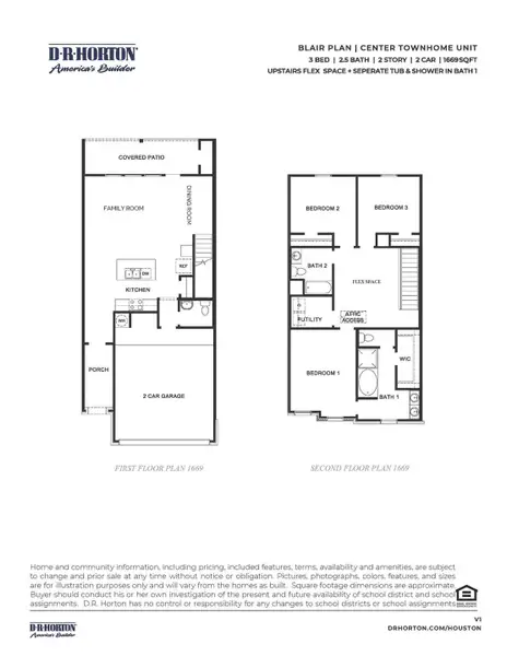 2D floor plan layout of this home in , Pearland, TX (Image 3).