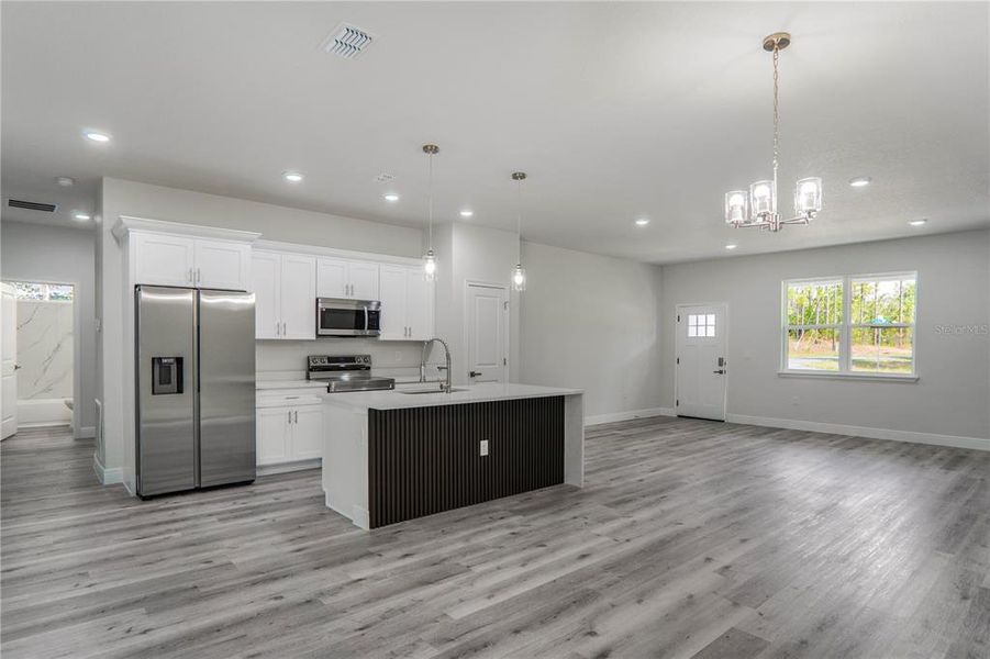 Furnished interior view inside a new home in , Citrus Springs (Image 13). Furnished interior view inside a new home in , Citrus Springs (Image 13).