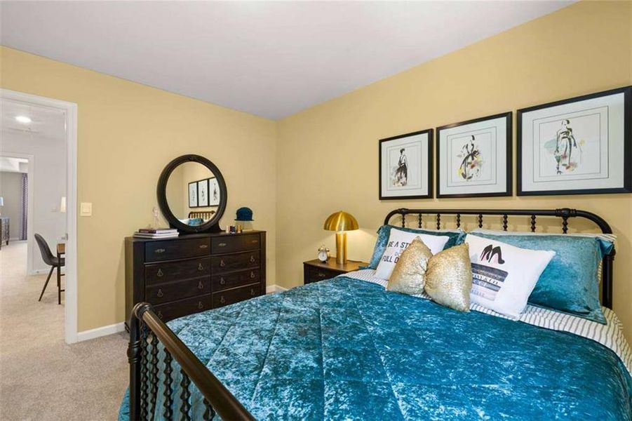 Furnished interior view inside a new home in Inverness at Sugarloaf, Lawrenceville (Image 29).