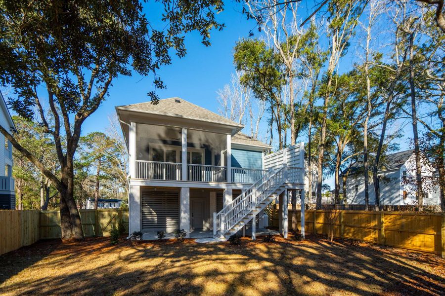 Exterior details and patio area of a home in , Mount Pleasant (Image 29).