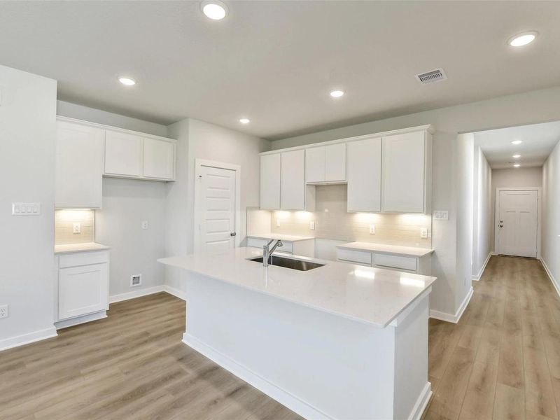 Furnished interior view inside a new home in Liberty Estates, Cleveland (Image 4).