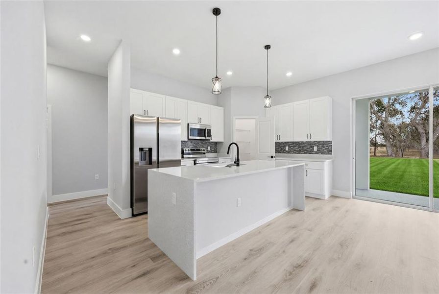 Furnished interior view inside a new home in , Ocala (Image 6).