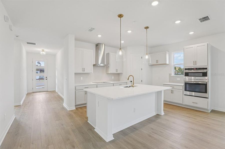 Furnished interior view inside a new home in Weslyn Park Single Family, St. Cloud (Image 10).