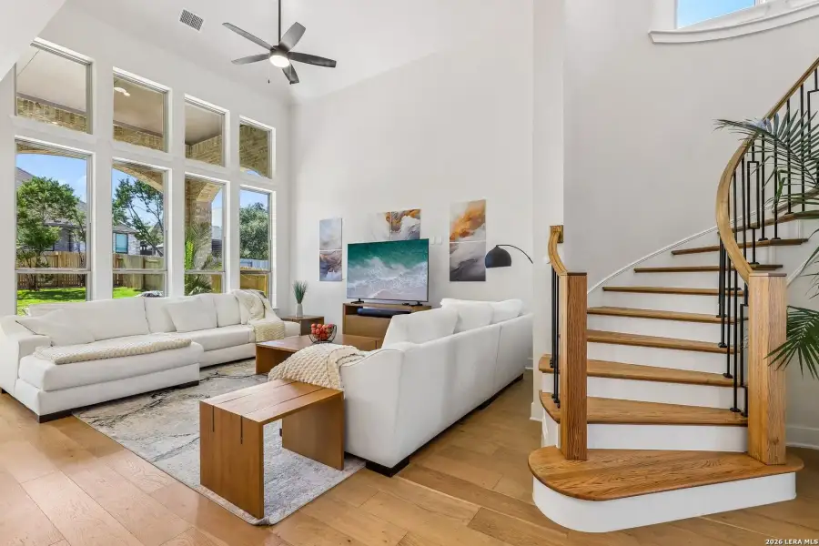 Furnished interior view inside a new home in Veramendi, New Braunfels (Image 9).