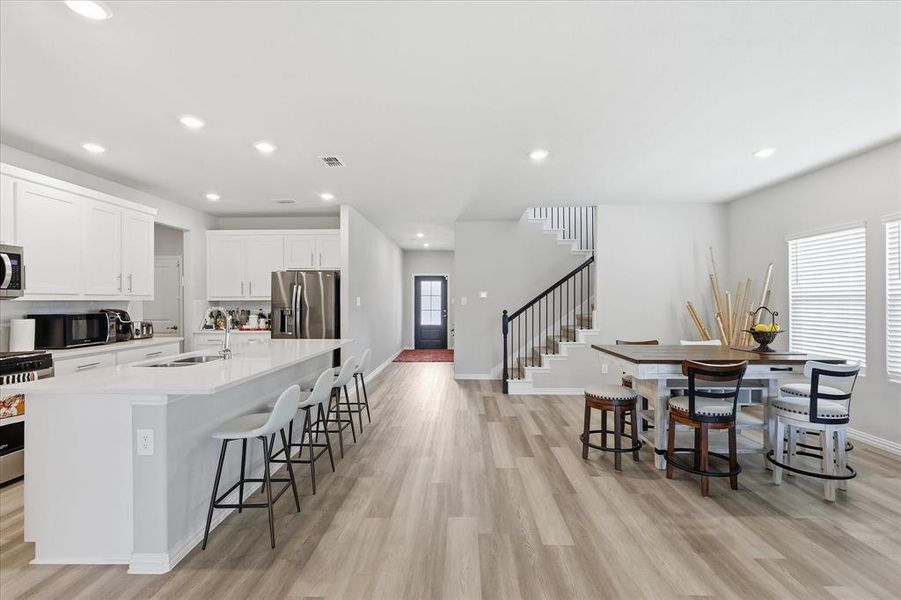 Furnished interior view inside a new home in Stonehaven, Seagoville (Image 6).