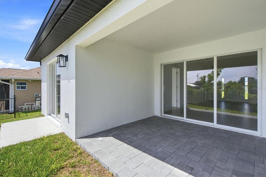 Exterior details and patio area of a home in , Cape Coral (Image 32).
