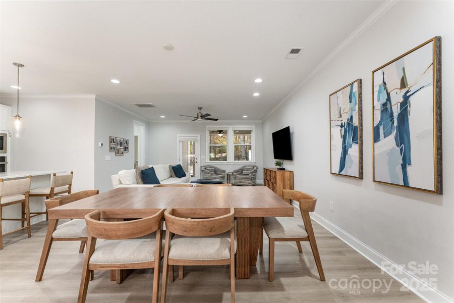 Furnished interior view inside a new home in , Cornelius (Image 22).