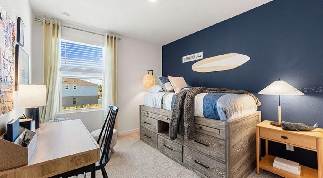 Furnished interior view inside a new home in The Townhomes at Azario Lakewood Ranch, Bradenton (Image 9). Furnished interior view inside a new home in The Townhomes at Azario Lakewood Ranch, Bradenton (Image 9).