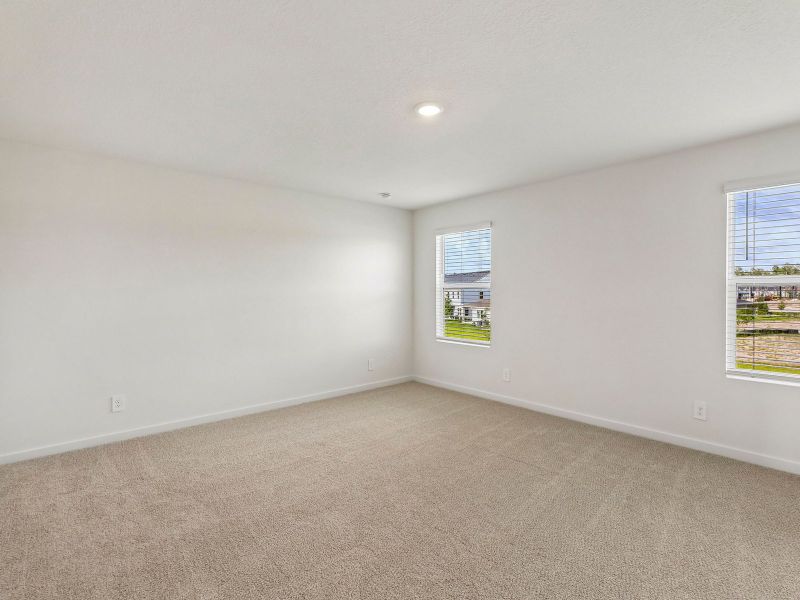 Spacious, unfurnished interior of a new home in Parkside at Shearwater, St. Johns (Image 12). Spacious, unfurnished interior of a new home in Parkside at Shearwater, St. Johns (Image 12).