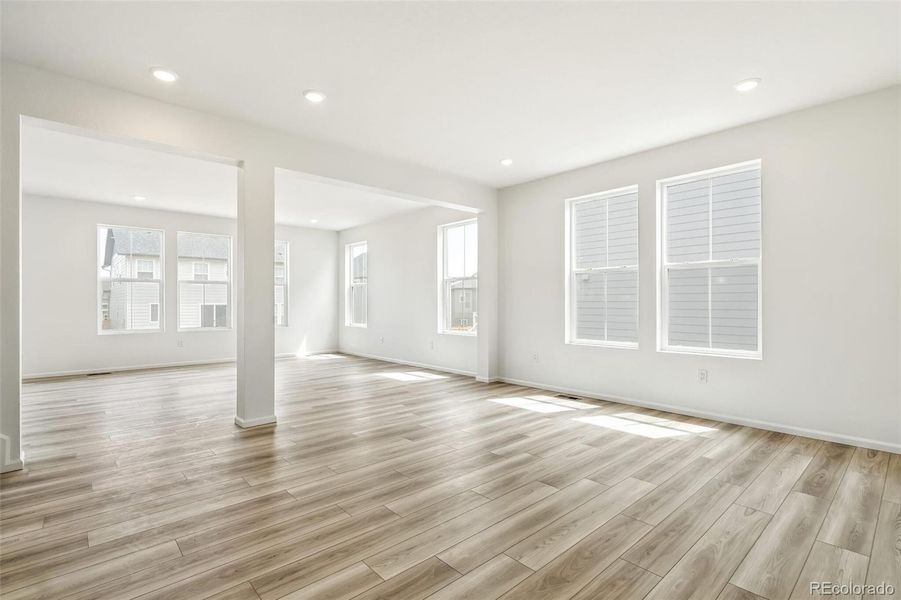 Spacious, unfurnished interior of a new home in Windsong, Thornton (Image 13).