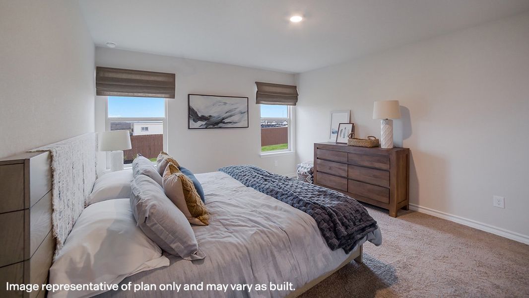 Furnished interior view inside a new home in Steele Creek, Cibolo (Image 14).