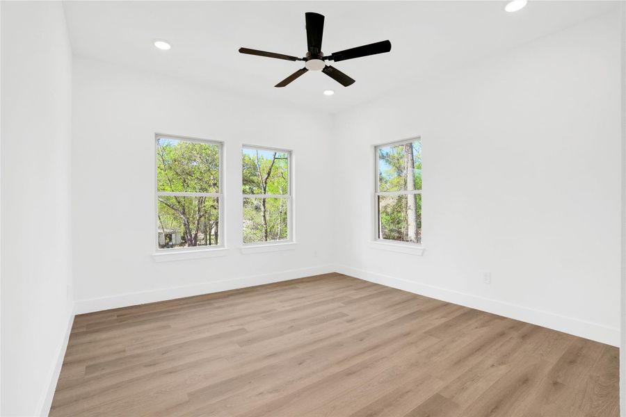 Spacious, unfurnished interior of a new home in , Cypress (Image 33).