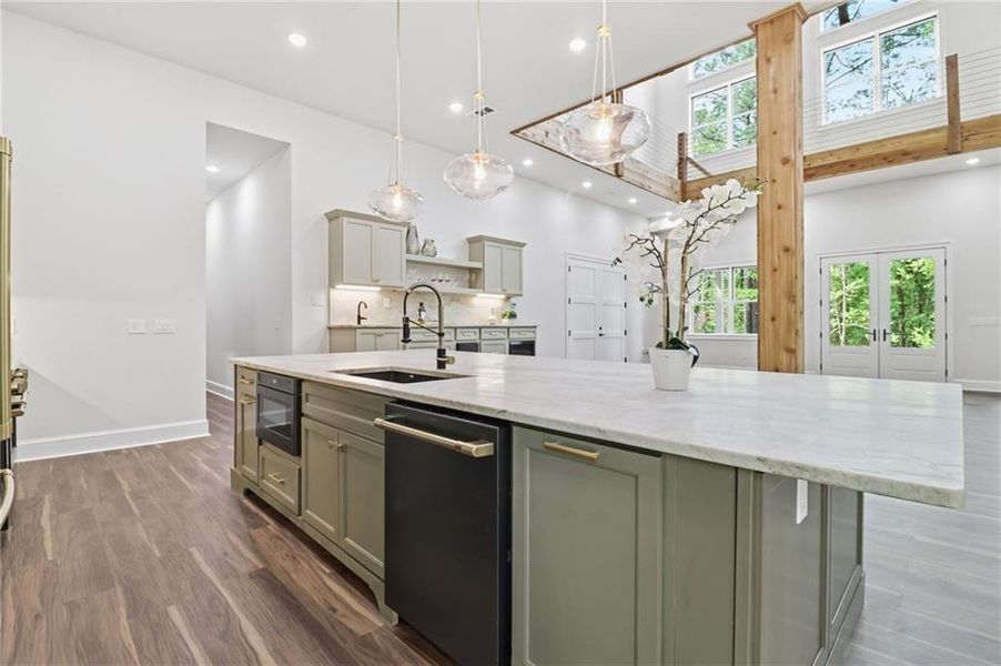 Furnished interior view inside a new home in , Acworth (Image 6).