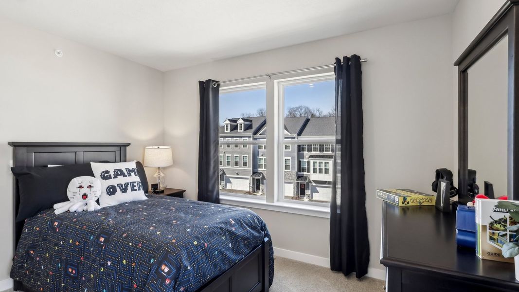 Representative furnished interior of a home built from the Regent - Finished Basement by D.R. Horton in Harrison Valley, Simpsonville (Image 17).