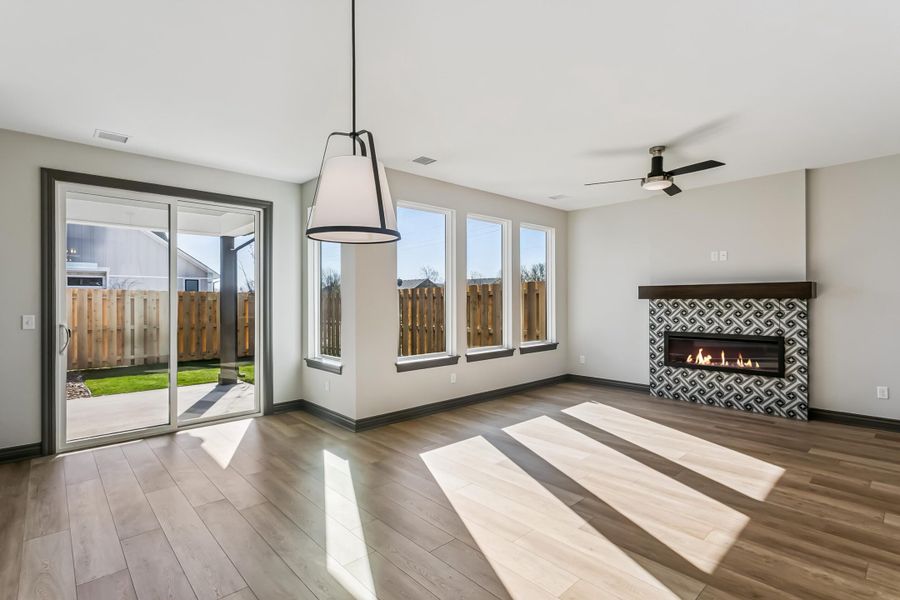 Spacious, unfurnished interior of a new home in The Courtyards at Jacobs Farm, Wichita (Image 15). Spacious, unfurnished interior of a new home in The Courtyards at Jacobs Farm, Wichita (Image 15).