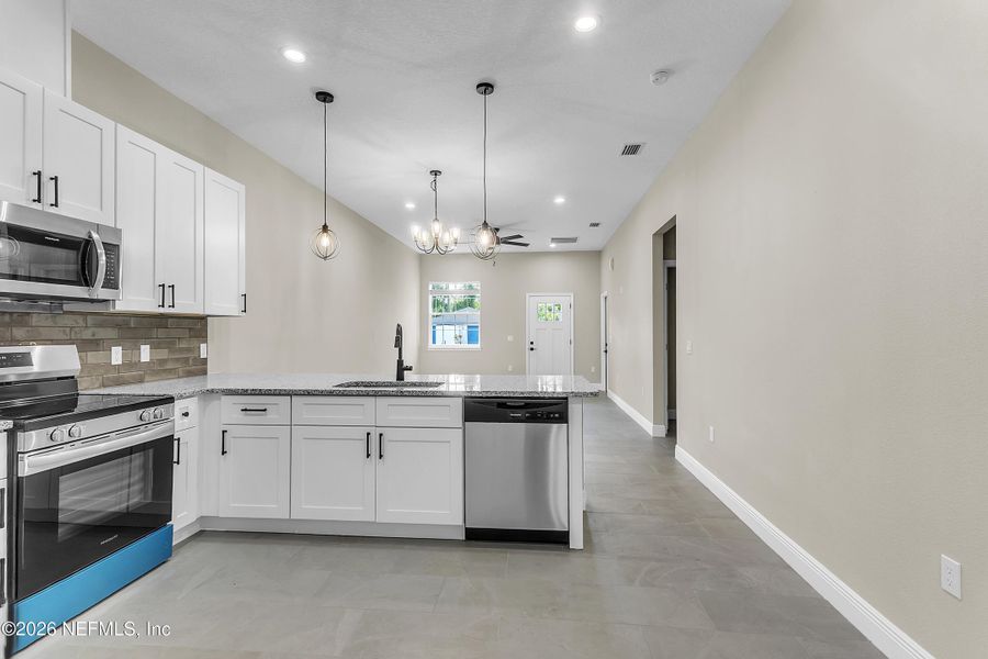 Furnished interior view inside a new home in , Palm Coast (Image 6).