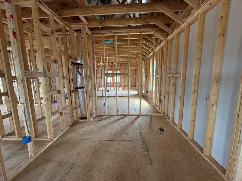 In-progress construction of a new home in Cannon Ranch, Dripping Springs, TX (Image 28).