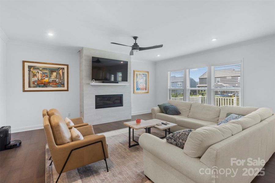 Furnished interior view inside a new home in , Charlotte (Image 14).