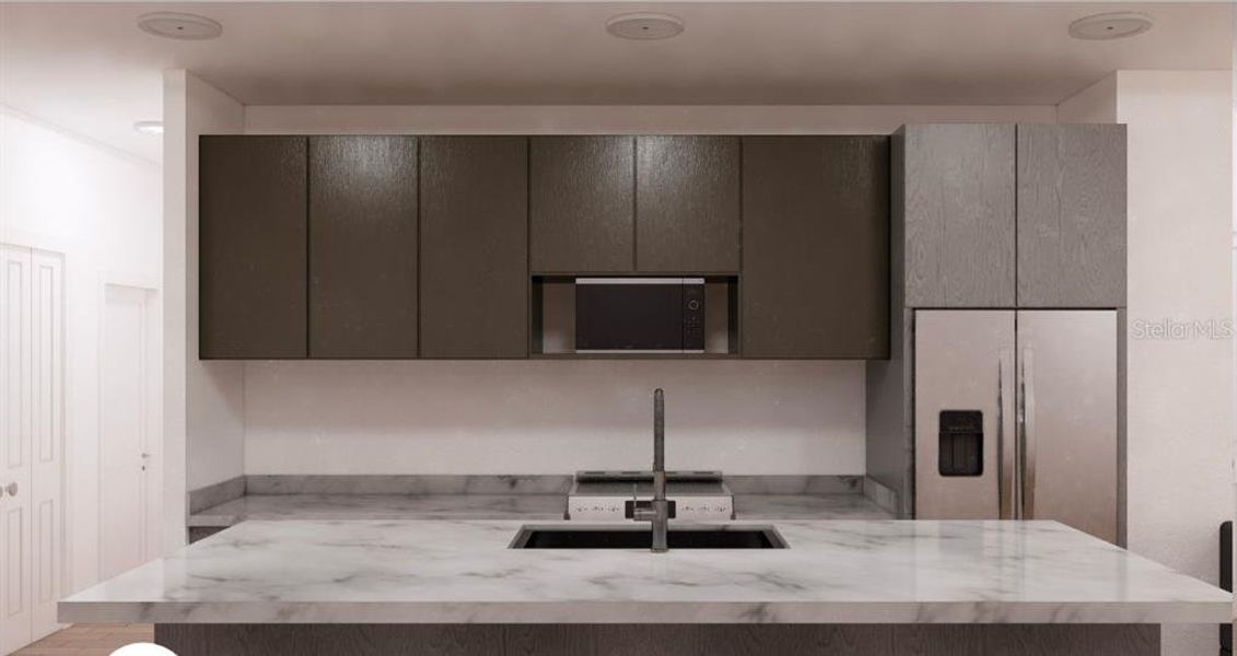 Furnished interior view inside a new home in , Port Charlotte (Image 7).