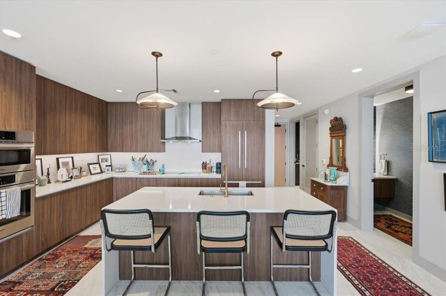 Furnished interior view inside a new home in , St. Petersburg (Image 10).