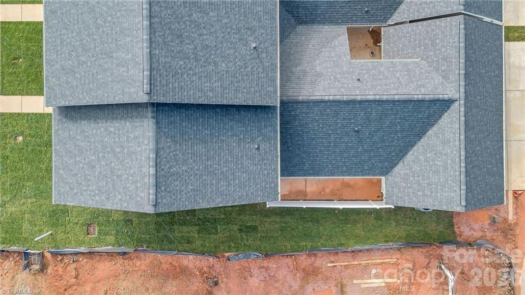 Exterior details and patio area of a home in , Hickory (Image 23).
