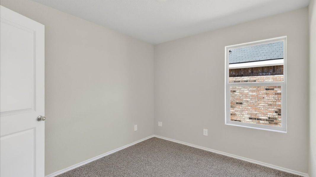 Representative unfurnished interior of a home built from the Abbot by D.R. Horton in Hickory Grove, Krum (Image 14).