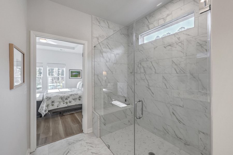 Furnished interior view inside a new home in Horizons at Summers Corner | 55+: The Legends, Summerville (Image 18).