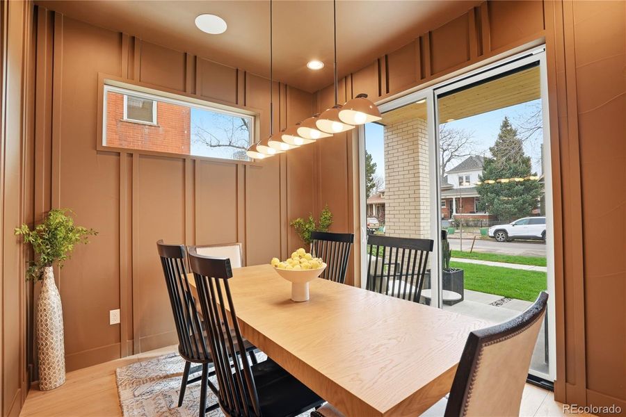 Furnished interior view inside a new home in , Denver (Image 15).