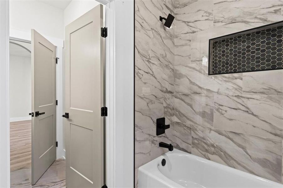 Furnished interior view inside a new home in , Gainesville (Image 19).