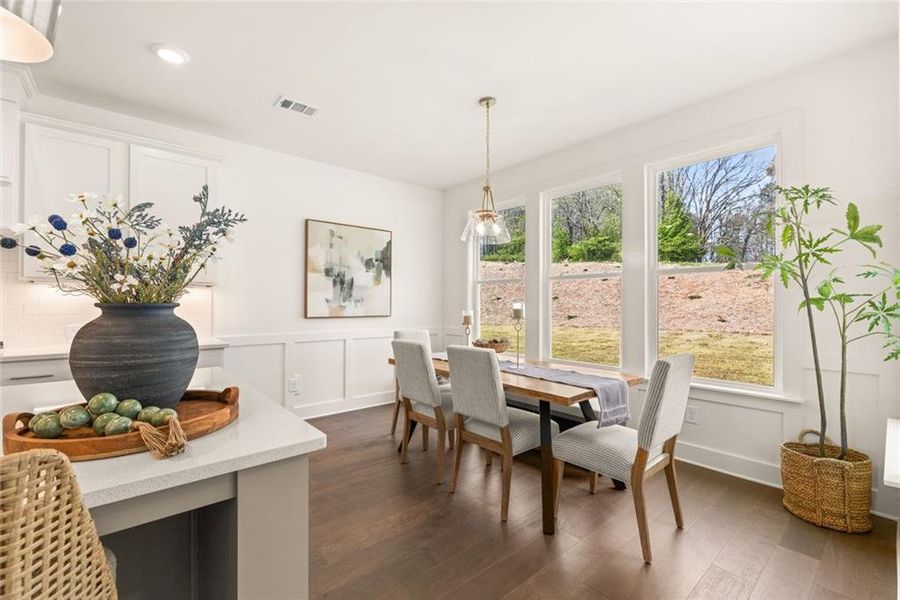 Furnished interior view inside a new home in , Gainesville (Image 42).