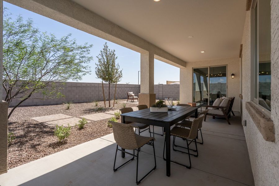 Covered Patio | Falcon | El Cidro | Goodyear, AZ | Landsea Homes