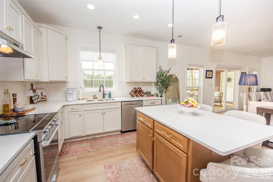 Furnished interior view inside a new home in , Statesville (Image 11).
