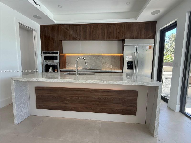 Furnished interior view inside a new home in , Miami (Image 3).