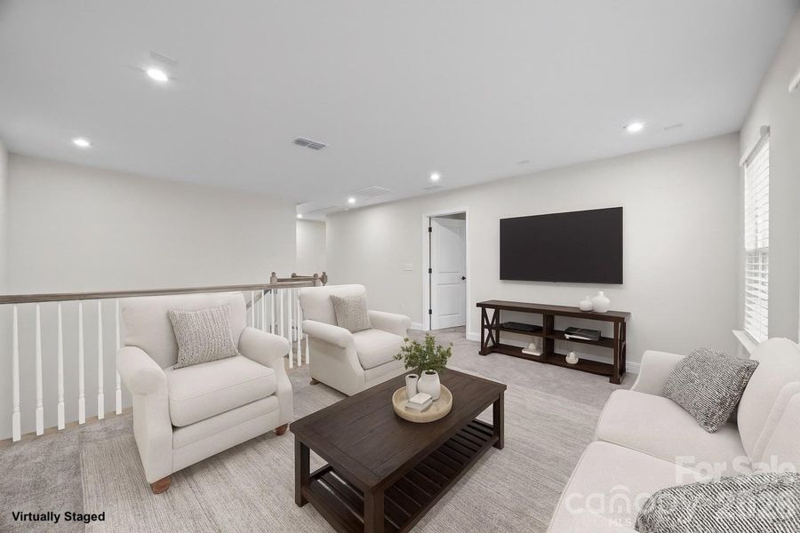 Furnished interior view inside a new home in Parkside Crossing, Charlotte (Image 27).