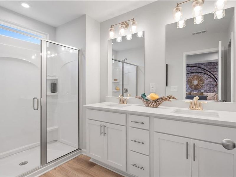Furnished interior view inside a new home in Stegall Village, Emerson (Image 30).