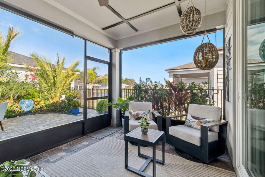Exterior details and patio area of a home in , St. Augustine (Image 28).