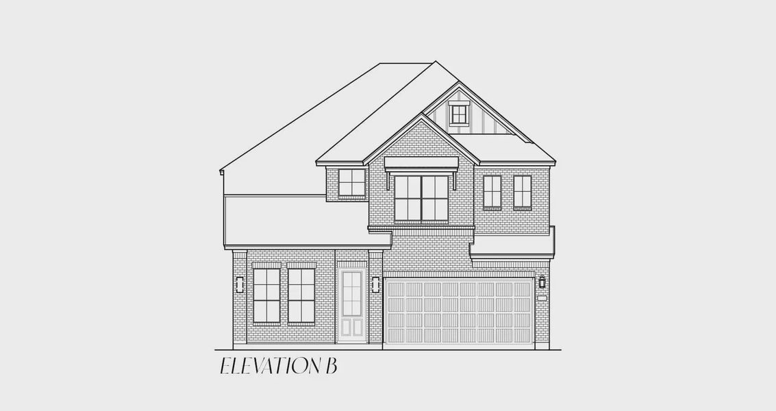 Representative rendering of the exterior for the Laramie by Chesmar Homes (Image 3).