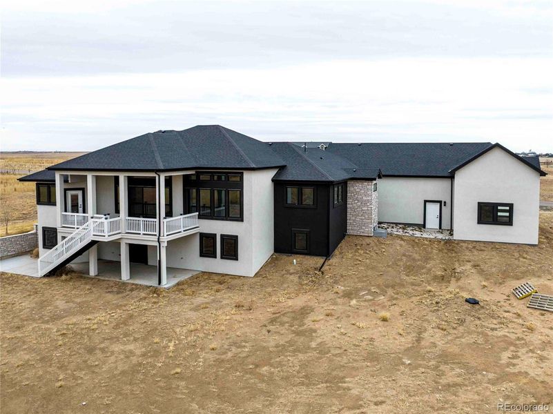 Exterior details and patio area of a home in , Strasburg (Image 4).