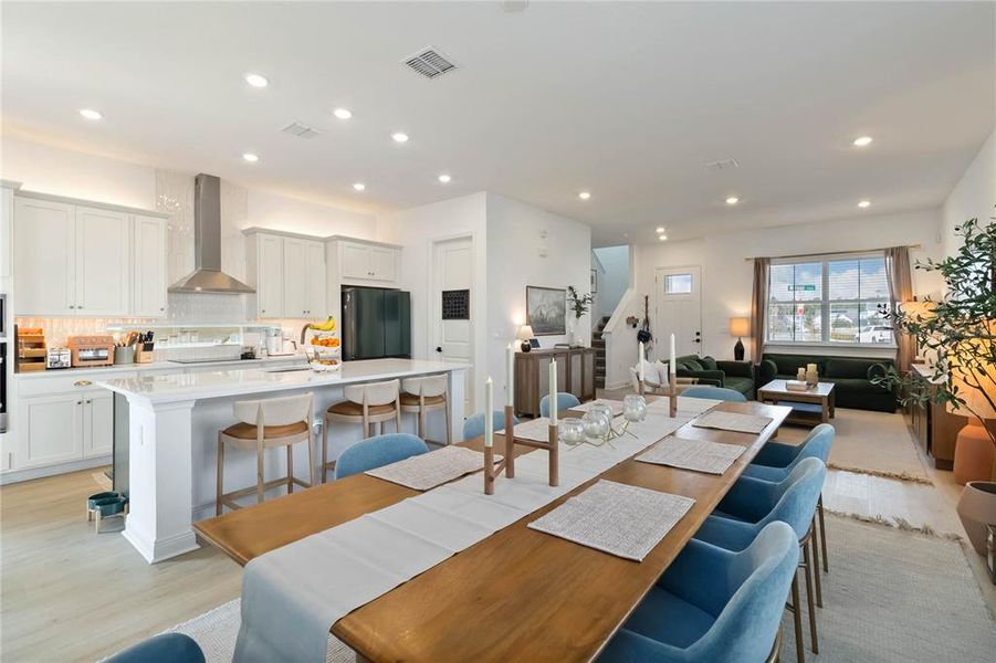 Furnished interior view inside a new home in Weslyn Park at Sunbridge (Craft Homes), St. Cloud (Image 44).