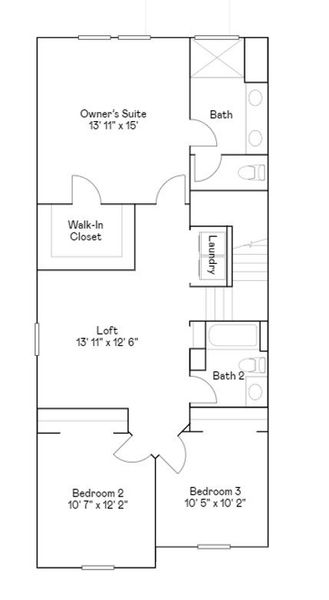 Virtually staged. Virtually staged.