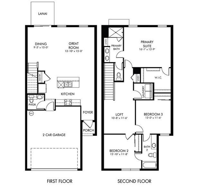 2D floor plan layout of this home in Tidewater, Fort Pierce, FL (Image 1). 2D floor plan layout of this home in Tidewater, Fort Pierce, FL (Image 1).