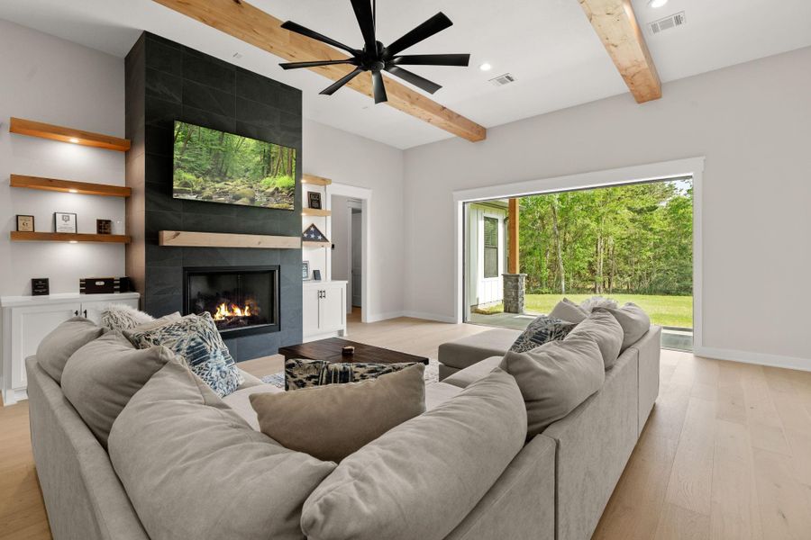 Furnished interior view inside a new home in , Montgomery (Image 21).