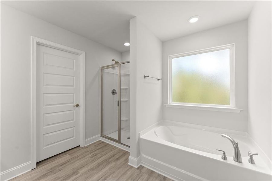 Furnished interior view inside a new home in Thunder Ridge, Dawsonville (Image 11).