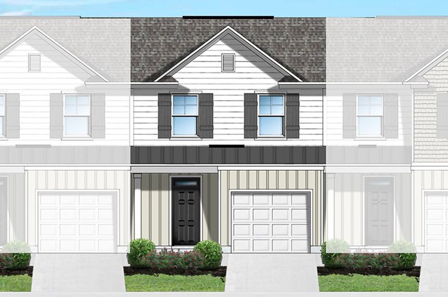 6 Unit - Elevation D6-2_2 6 Unit - Elevation D6-2_2
