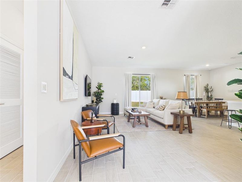 Furnished interior view inside a new home in , Ocala (Image 31).