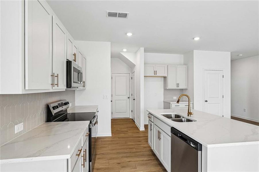 Furnished interior view inside a new home in Leydenview, Mableton (Image 5).