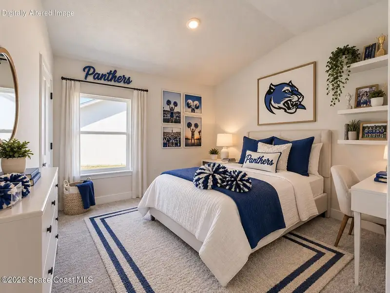Furnished interior view inside a new home in St. John's Preserve, Palm Bay (Image 15).