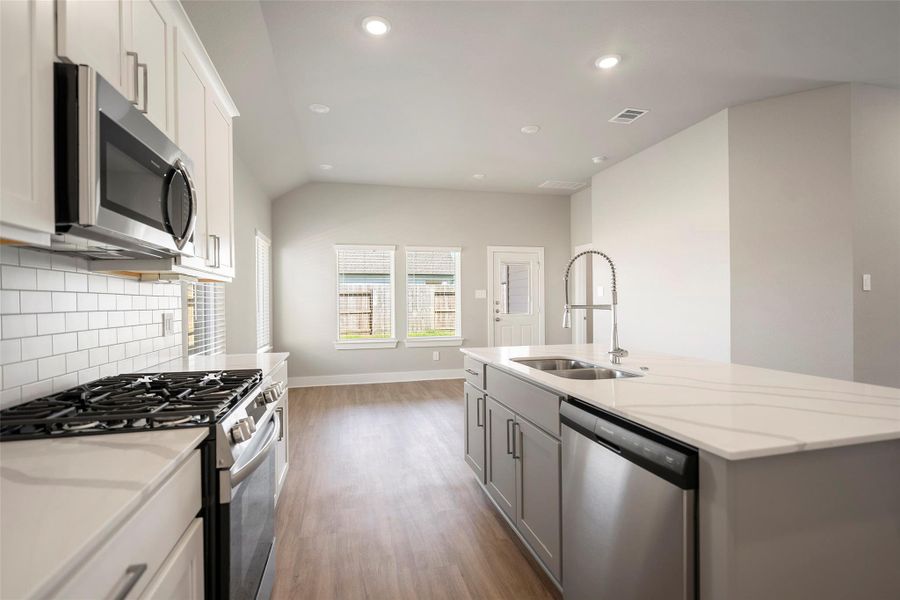 Beautiful blend of function and style, perfect for both cooking and entertaining.